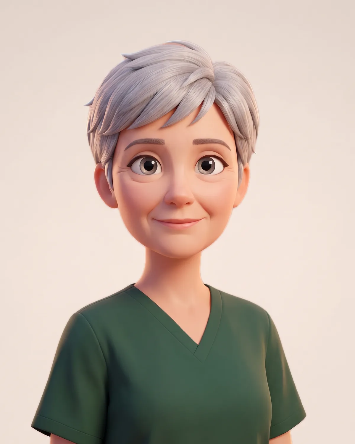Illustrierter Platzhalter für ein Portrait